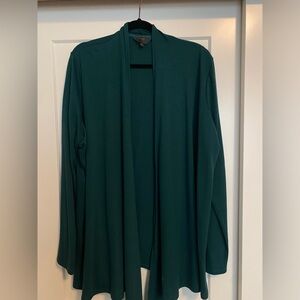 Green Knitted Cardigan